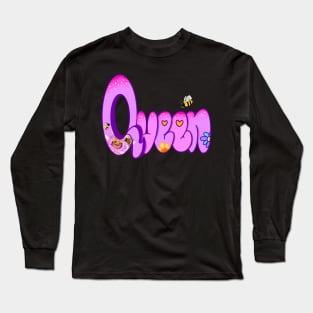 Queen The top 10 best Personalized Custom Name gift ideas for Queen girls and women,mother,daughter,sister,wife,niece,aunt,grandmother queen Long Sleeve T-Shirt